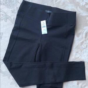 LOFT Black Knit Stretch Leggings